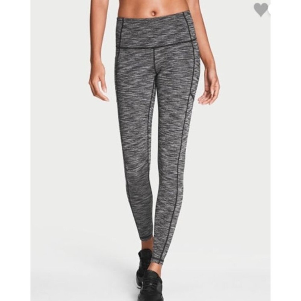 Victoria's Secret Sport Knockout Legging Sz S Space Gray Heather